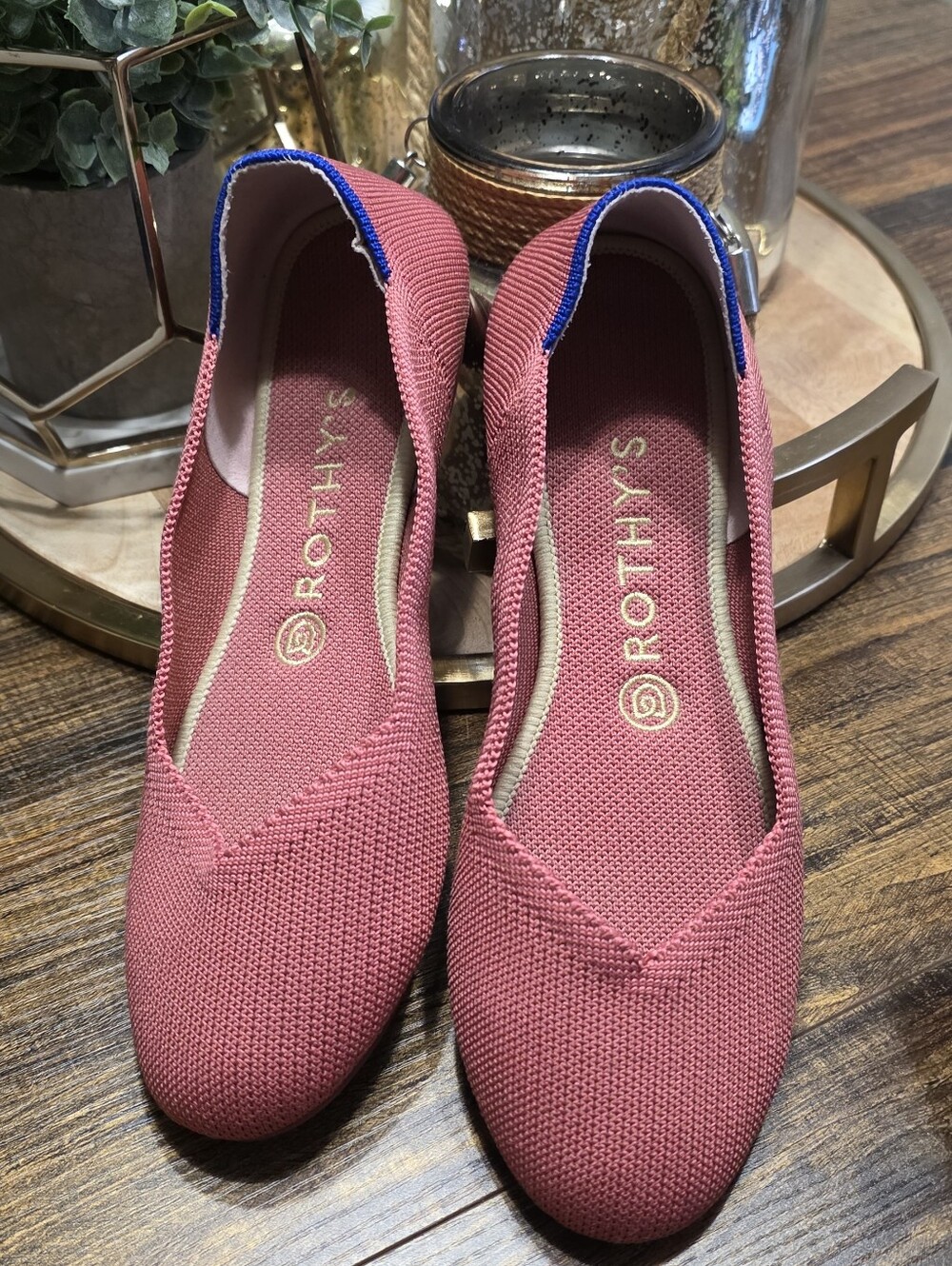 Rothy's Women's Coral Knit Slip-On Ballet Flats